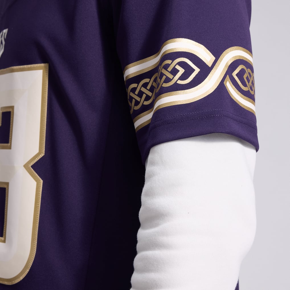 Men's Minnesota Vikings Andrew Van Ginkel Purple 2026 Rivalries Collection Stitched Limited Jersey