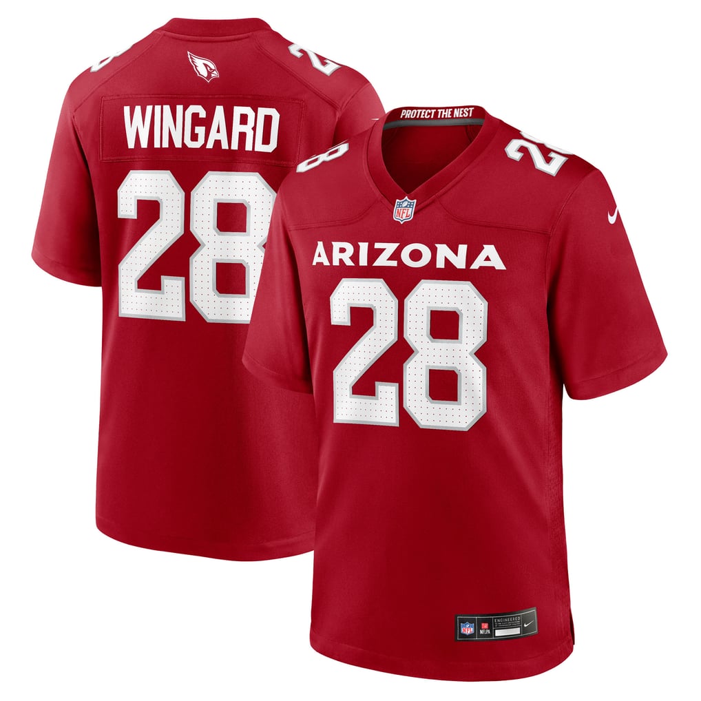 Men's Arizona Cardinals Andrew Wingard Cardinal Team Game Jersey