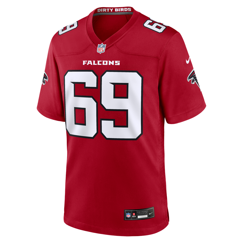 Men's Atlanta Falcons Anterio Thompson Red Team Game Jersey