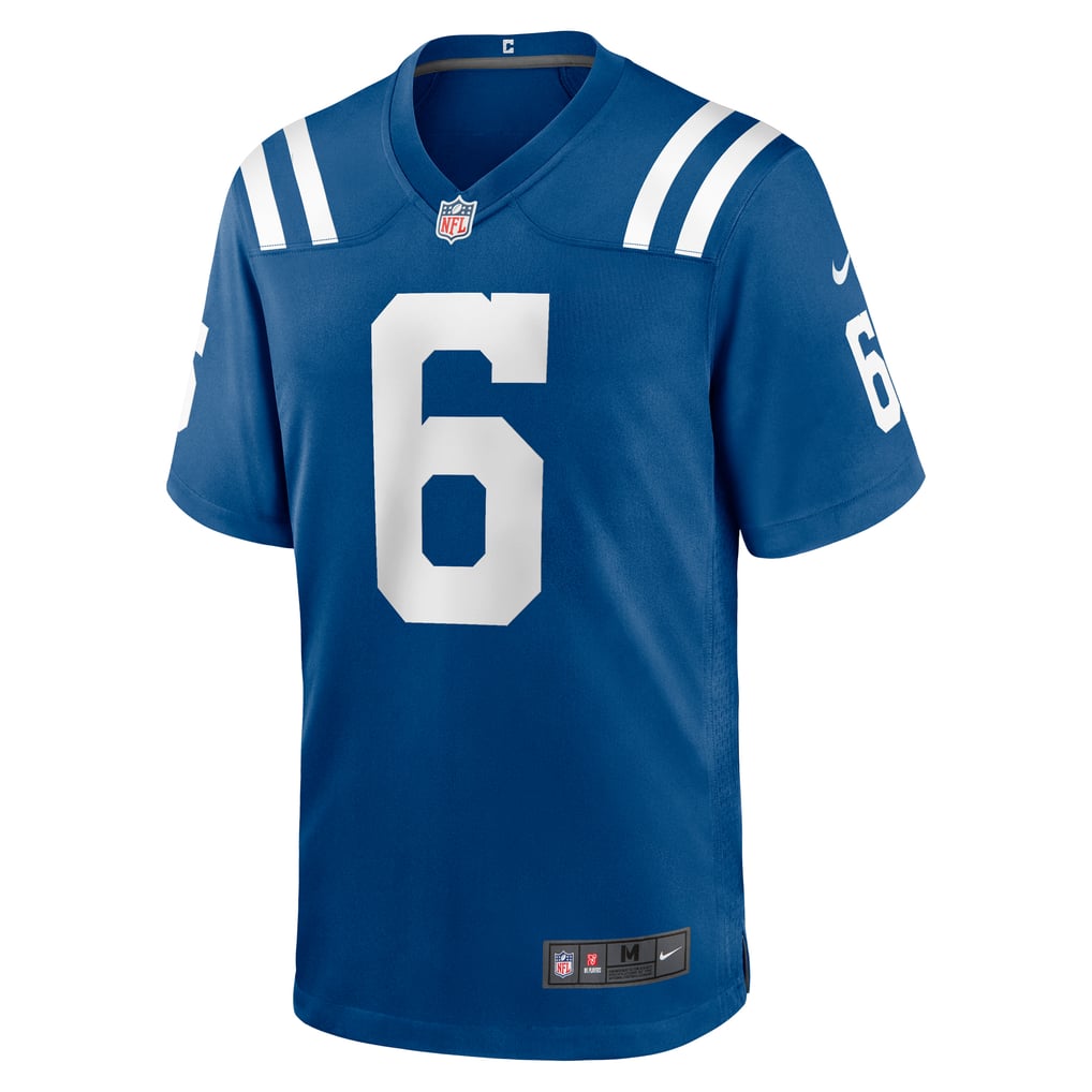 Men's Indianapolis Colts Anthony Gould Royal Game Jersey