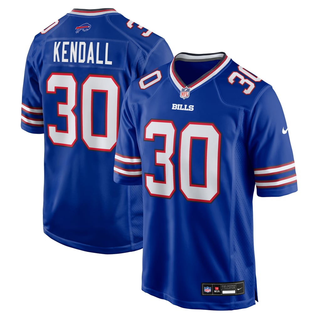 Men's Buffalo Bills Anthony Kendall Royal Team Game Jersey