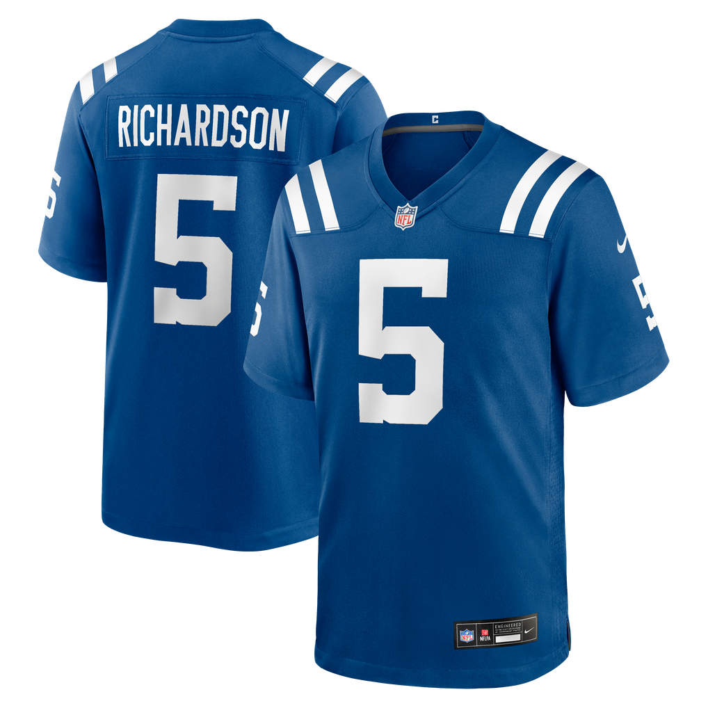 Men's Indianapolis Colts Anthony Richardson Royal Game Jersey