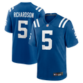 Men's Indianapolis Colts Anthony Richardson Royal Game Jersey
