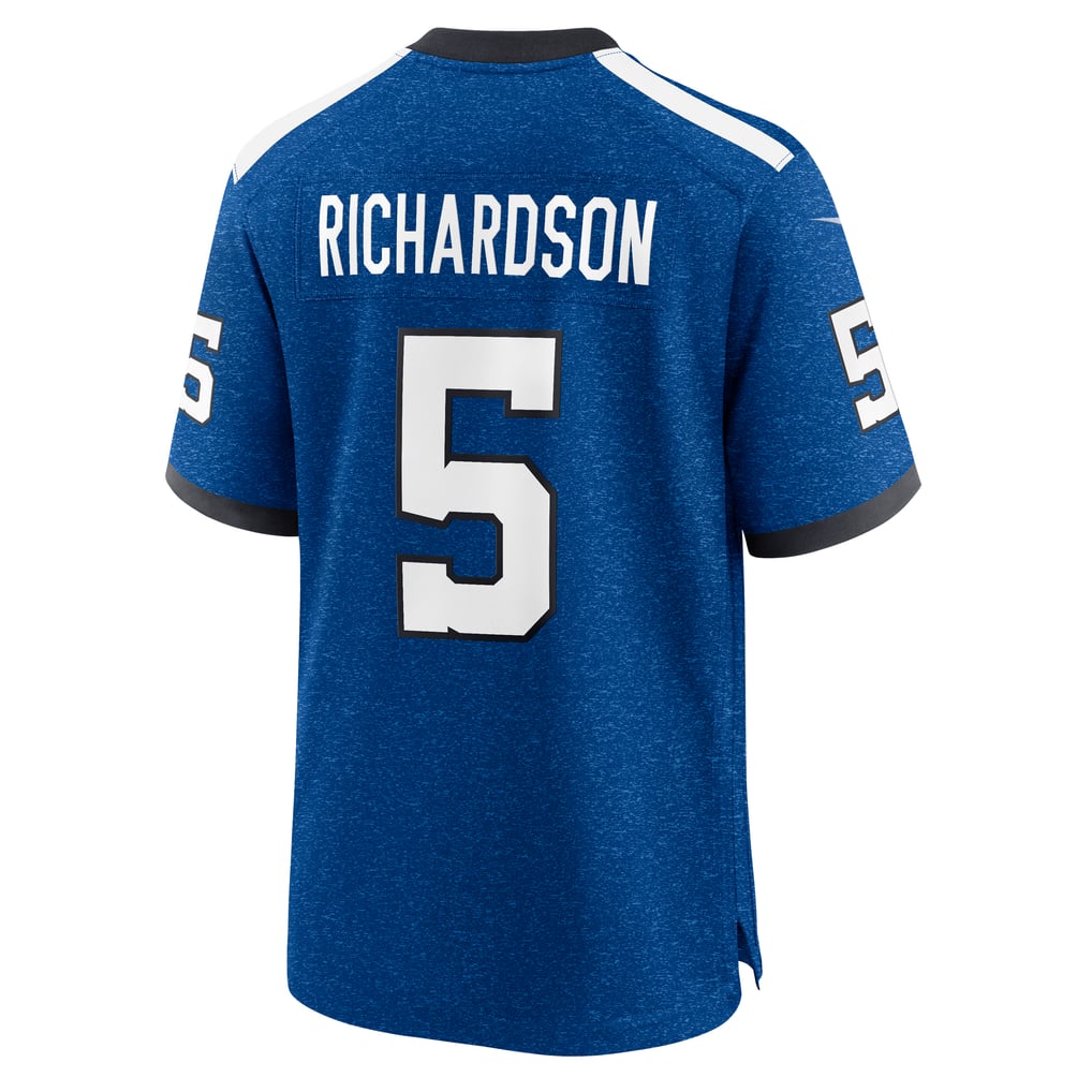 Men's Indianapolis Colts Anthony Richardson Royal Indiana Nights Alternate Game Jersey