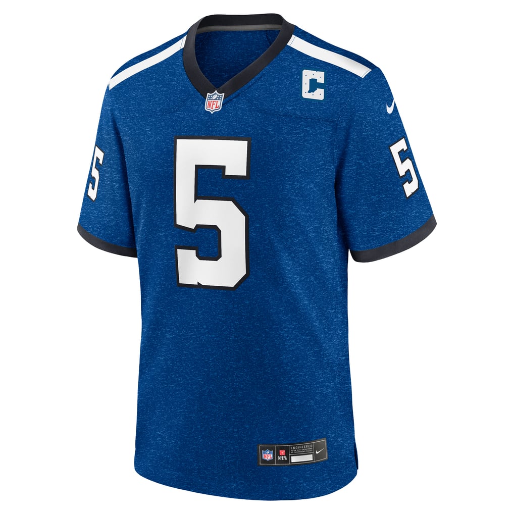 Men's Indianapolis Colts Anthony Richardson Sr. Royal Alternate Indiana Nights Game Jersey