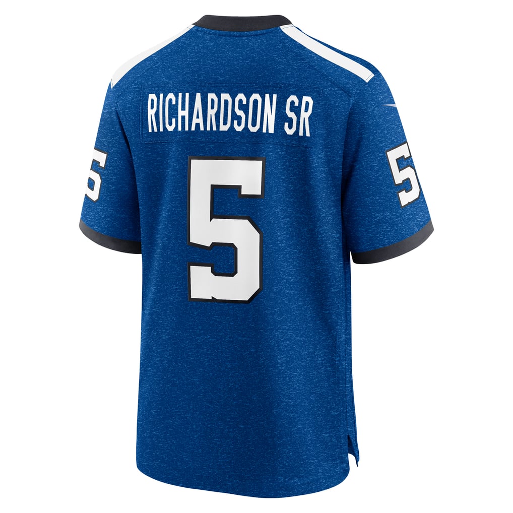 Men's Indianapolis Colts Anthony Richardson Sr. Royal Alternate Indiana Nights Game Jersey