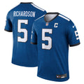 Men's Indianapolis Colts Anthony Richardson Sr. Royal Legend Player Performance Top
