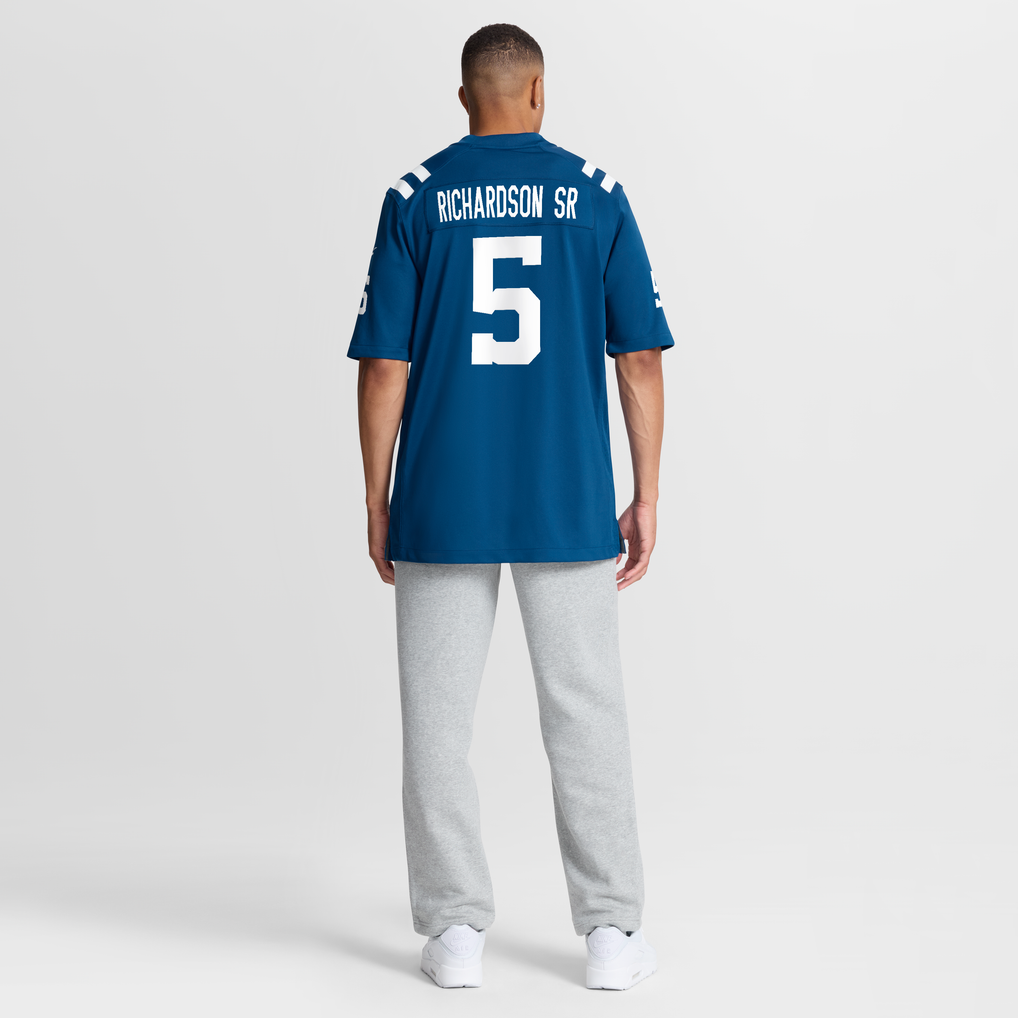 Men's Indianapolis Colts Anthony Richardson Sr. Royal Team Game Jersey