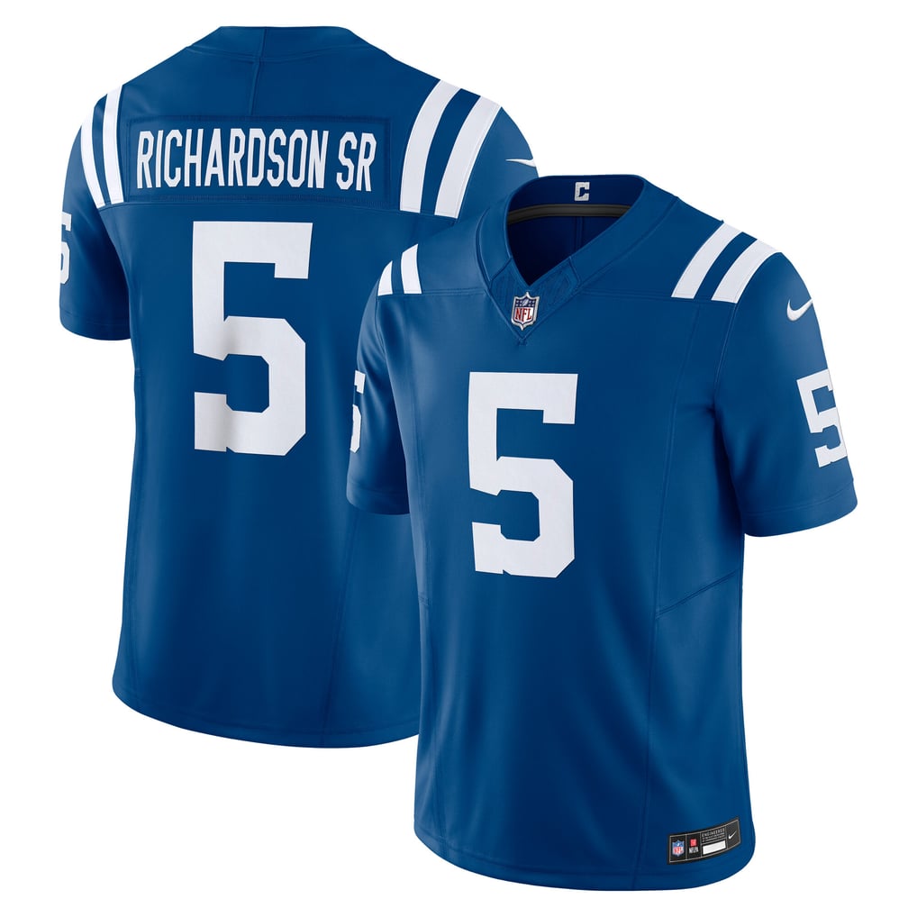 Men's Indianapolis Colts Anthony Richardson Sr. Royal Vapor F.U.S.E. Limited Jersey