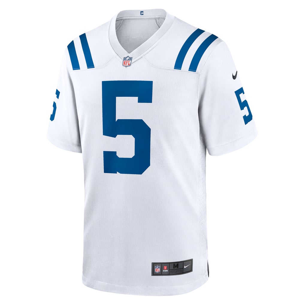 Men's Indianapolis Colts Anthony Richardson Sr. White Game Jersey