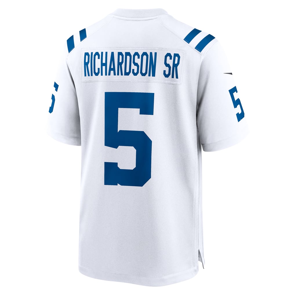 Men's Indianapolis Colts Anthony Richardson Sr. White Game Jersey