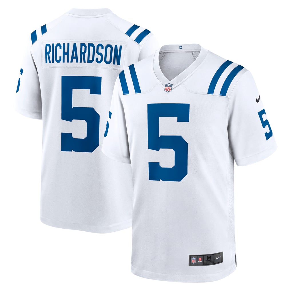 Men's Indianapolis Colts Anthony Richardson White Game Jersey