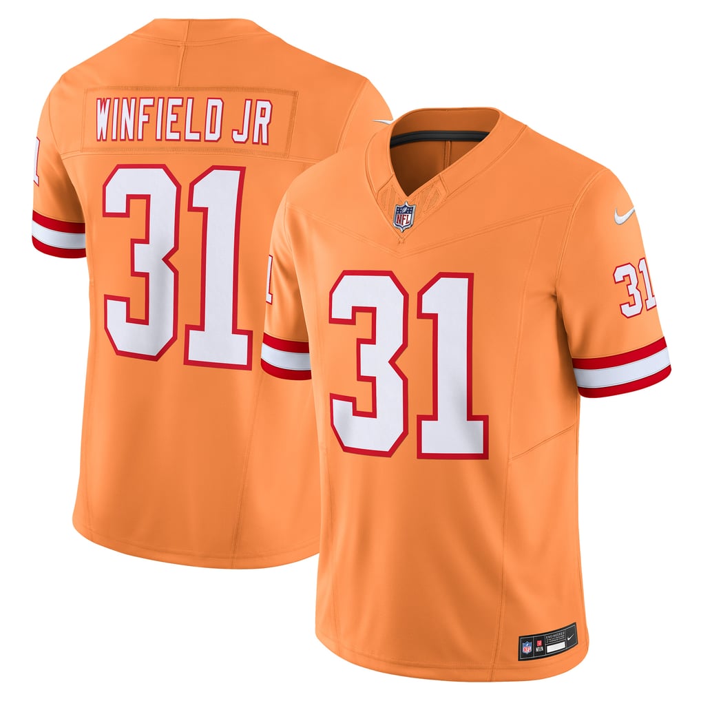 Men's Tampa Bay Buccaneers Antoine Winfield Jr. Orange Vapor F.U.S.E. Limited Jersey