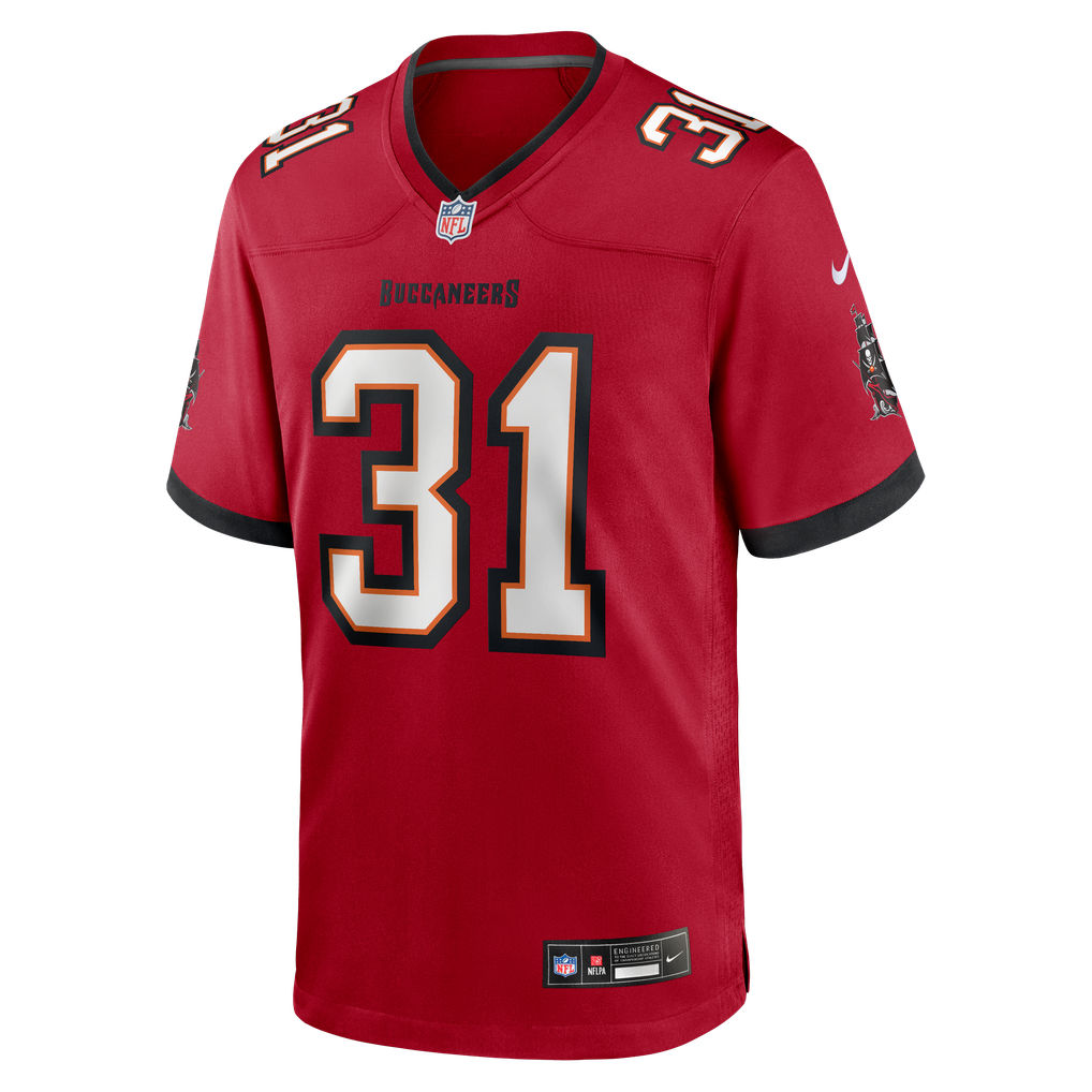 Men's Tampa Bay Buccaneers Antoine Winfield Jr. Red Game Jersey