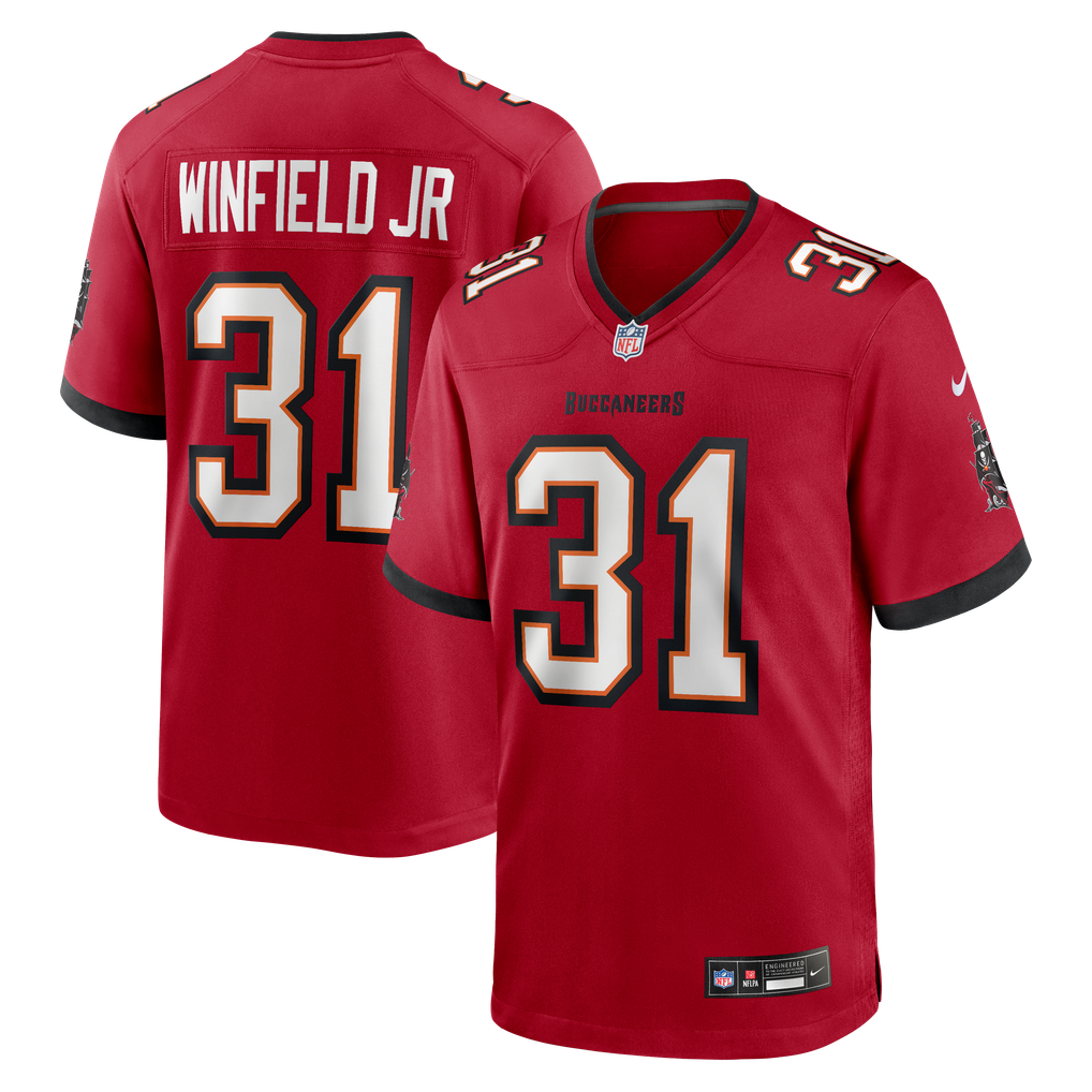 Men's Tampa Bay Buccaneers Antoine Winfield Jr. Red Game Jersey