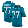 Men's Jacksonville Jaguars Anton Harrison Teal Game Jersey