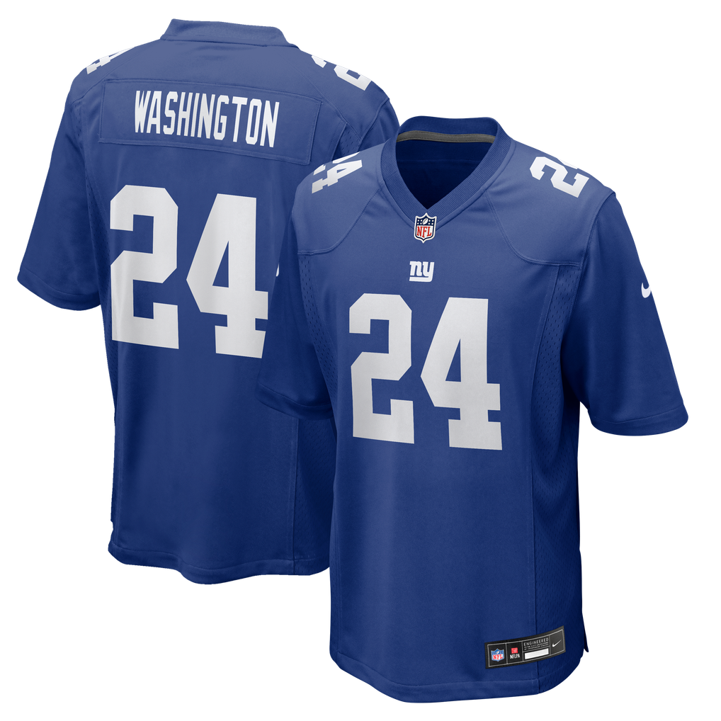 Men's New York Giants Ar'Darius Washington Royal Team Game Jersey