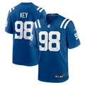 Men's Indianapolis Colts Arden Key Royal Team Game Jersey