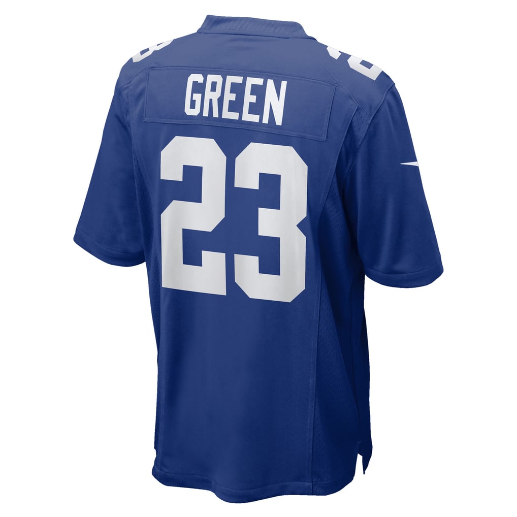 Men's New York Giants Art Green Royal Team Game Jersey