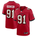 Men's Tampa Bay Buccaneers A'Shawn Robinson Red Team Game Jersey