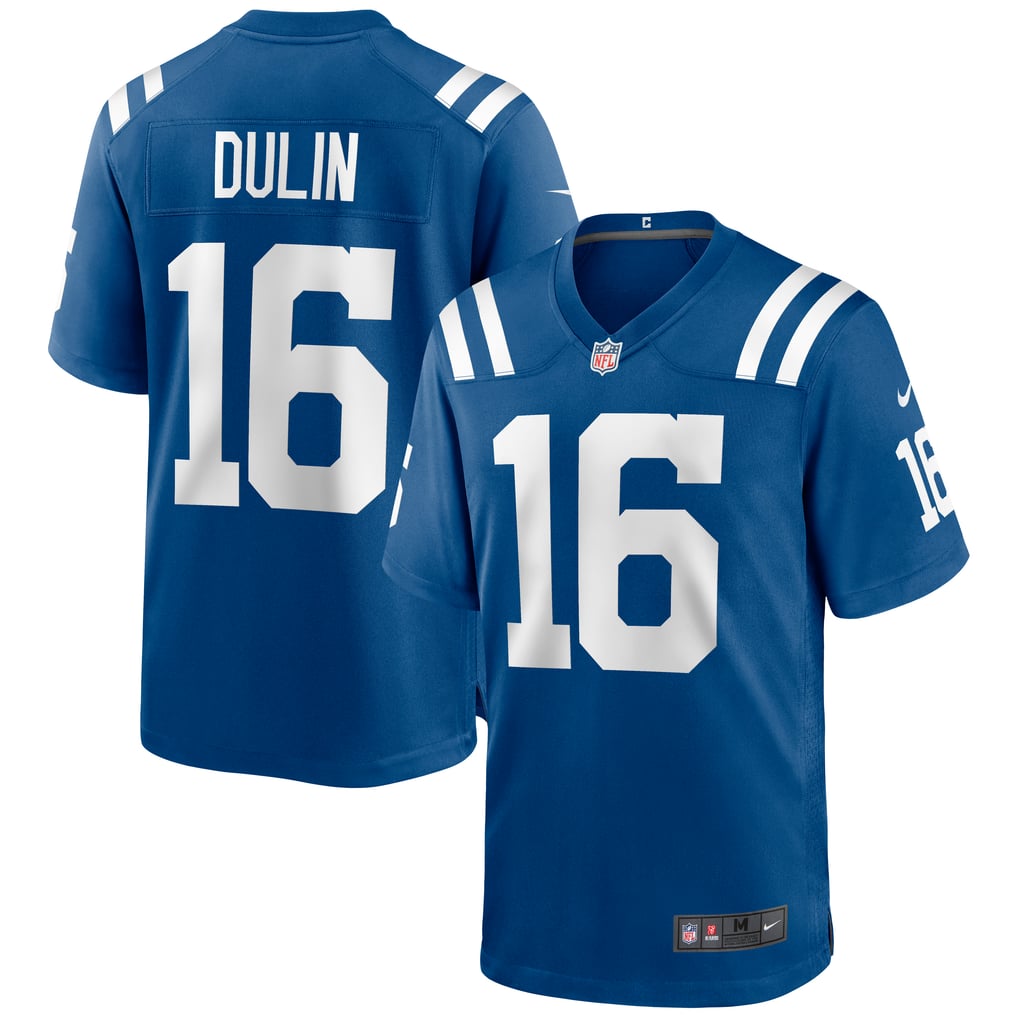 Men's Indianapolis Colts Ashton Dulin Royal Game Jersey