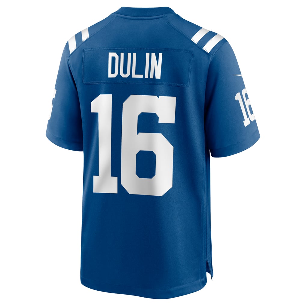 Men's Indianapolis Colts Ashton Dulin Royal Game Jersey