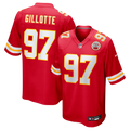 Men's Kansas City Chiefs Ashton Gillotte Red Team Game Jersey