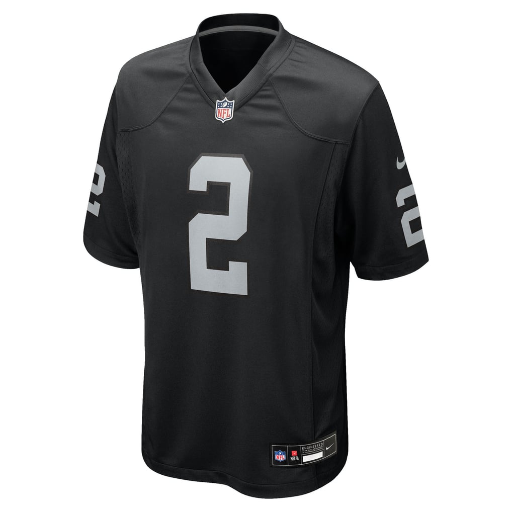 Men's Las Vegas Raiders Ashton Jeanty Black Team Game Jersey