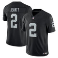 Men's Las Vegas Raiders Ashton Jeanty Black Team Vapor F.U.S.E. Stitched Limited Jersey
