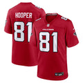 Men's Atlanta Falcons Austin Hooper Red Team Game Jersey