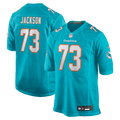 Men's Miami Dolphins Austin Jackson Aqua Game Jersey
