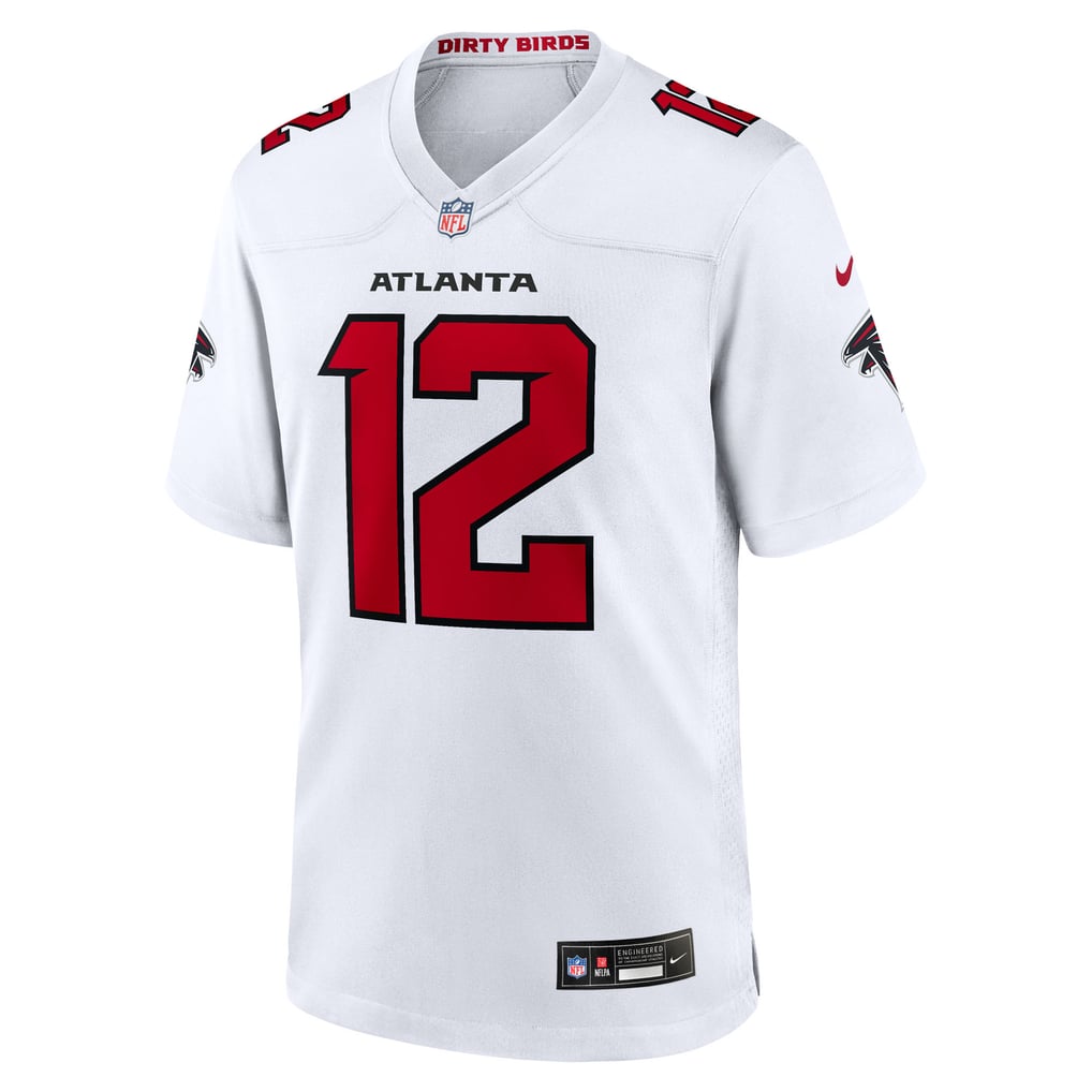 Men's Atlanta Falcons Avieon Terrell White Game Jersey