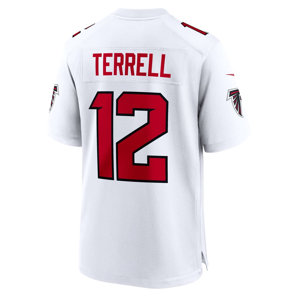 Men's Atlanta Falcons Avieon Terrell White Game Jersey