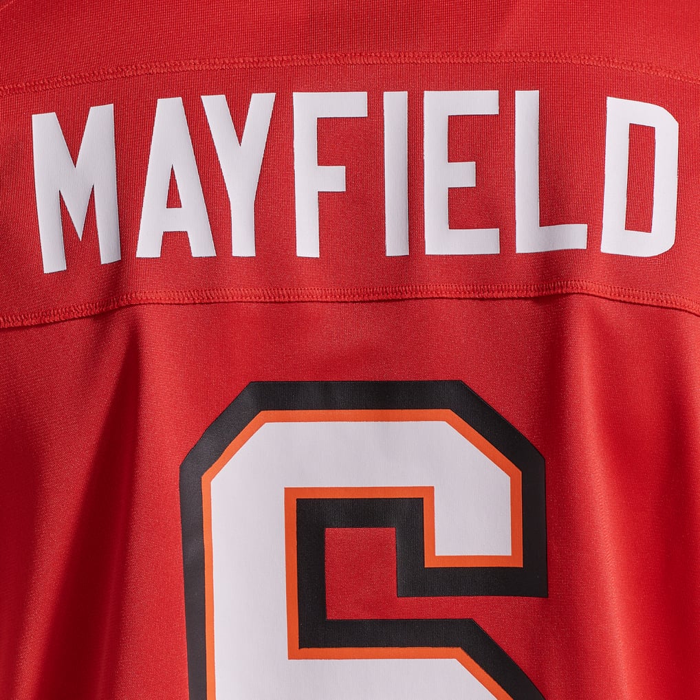 Men's Tampa Bay Buccaneers Baker Mayfield Red Team Game Jersey