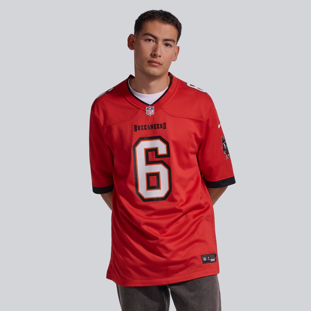 Men's Tampa Bay Buccaneers Baker Mayfield Red Team Game Jersey