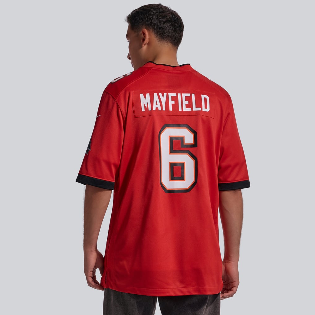 Men's Tampa Bay Buccaneers Baker Mayfield Red Team Game Jersey