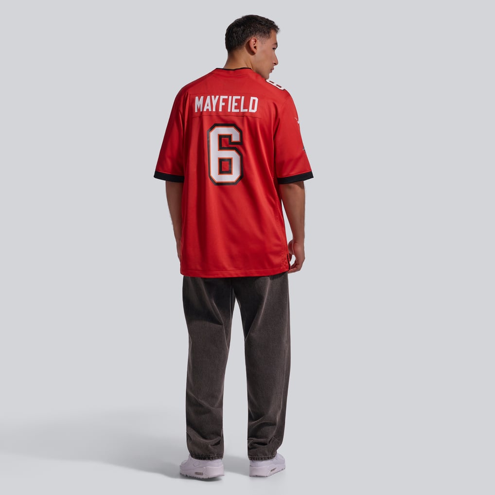Men's Tampa Bay Buccaneers Baker Mayfield Red Team Game Jersey