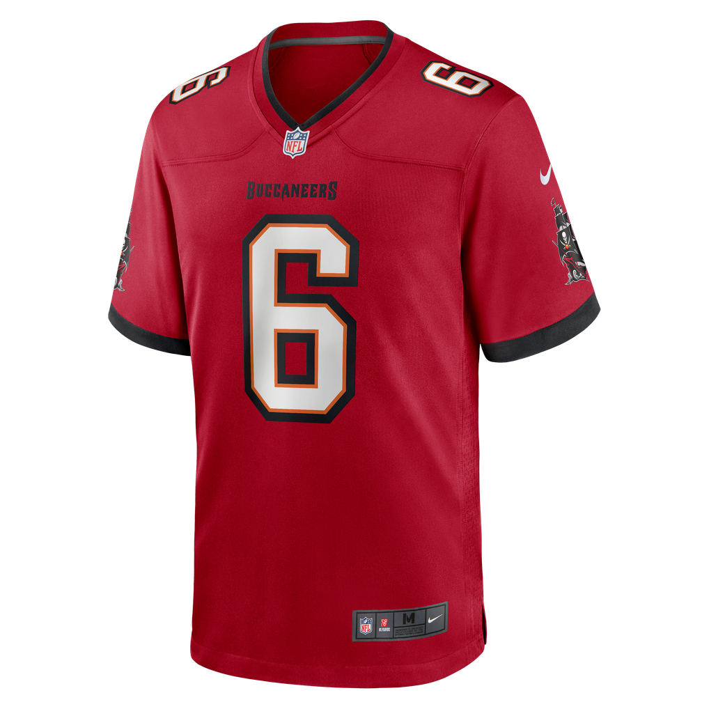 Men's Tampa Bay Buccaneers Baker Mayfield Red Team Game Jersey