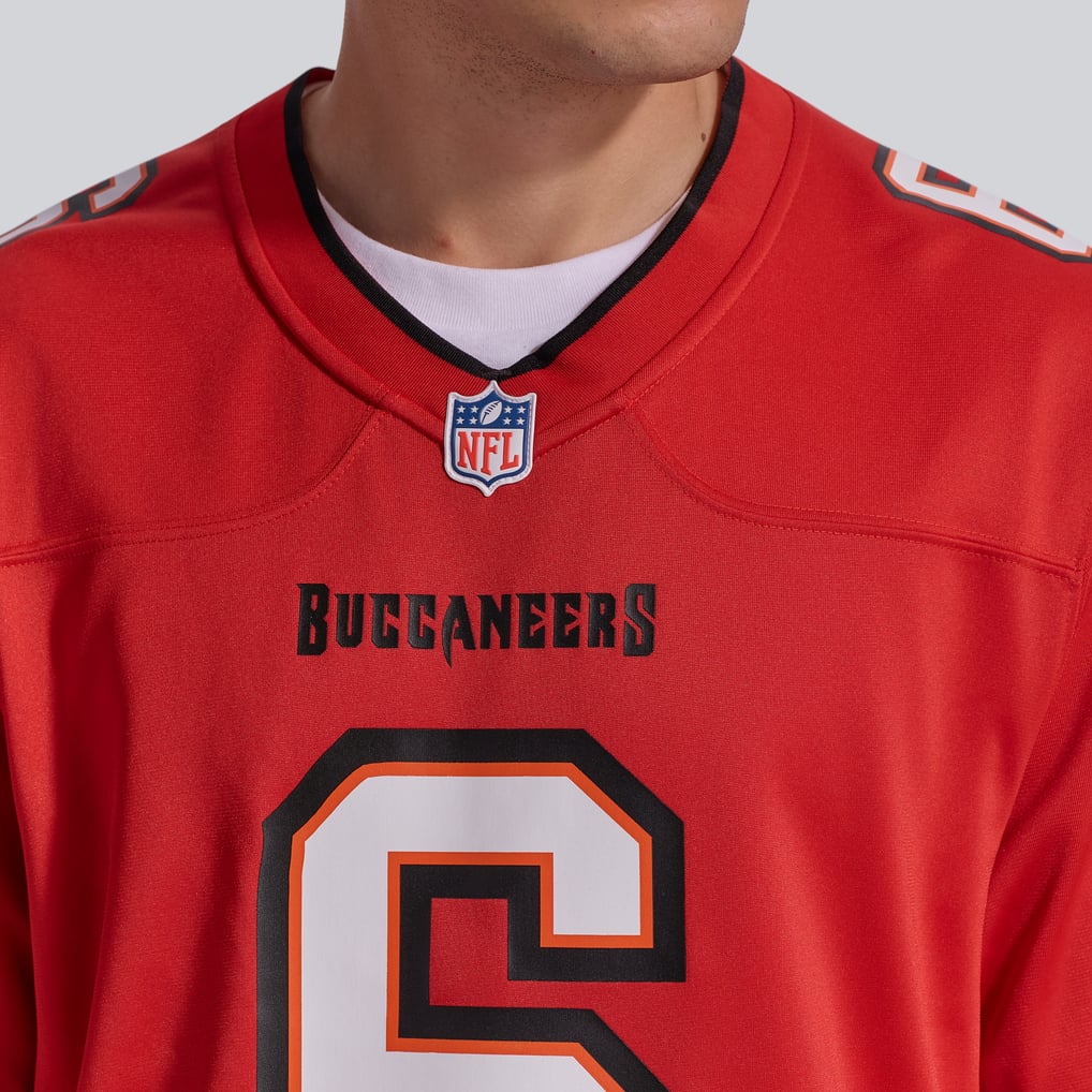 Men's Tampa Bay Buccaneers Baker Mayfield Red Team Game Jersey