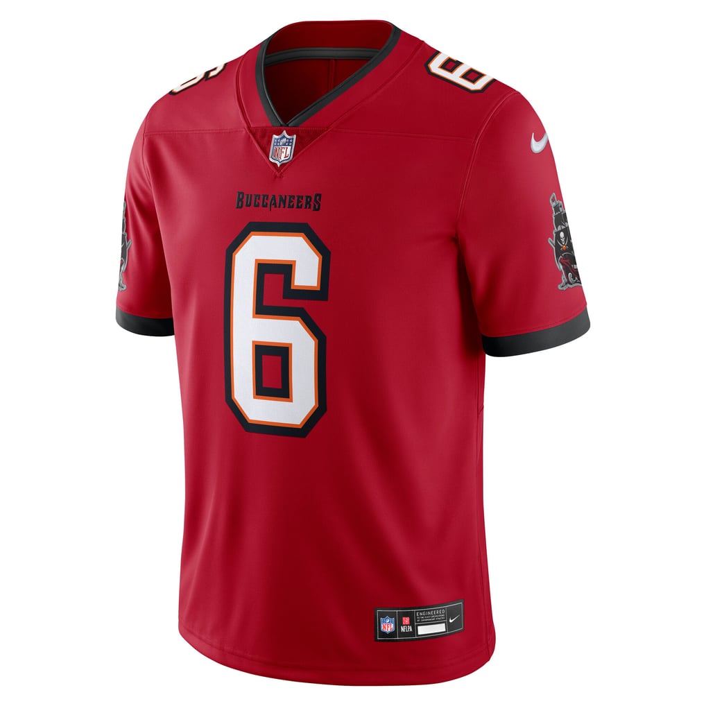 Men's Tampa Bay Buccaneers Baker Mayfield Red Vapor Untouchable Stitched Limited Jersey