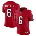 Men's Tampa Bay Buccaneers Baker Mayfield Red Vapor Untouchable Stitched Limited Jersey