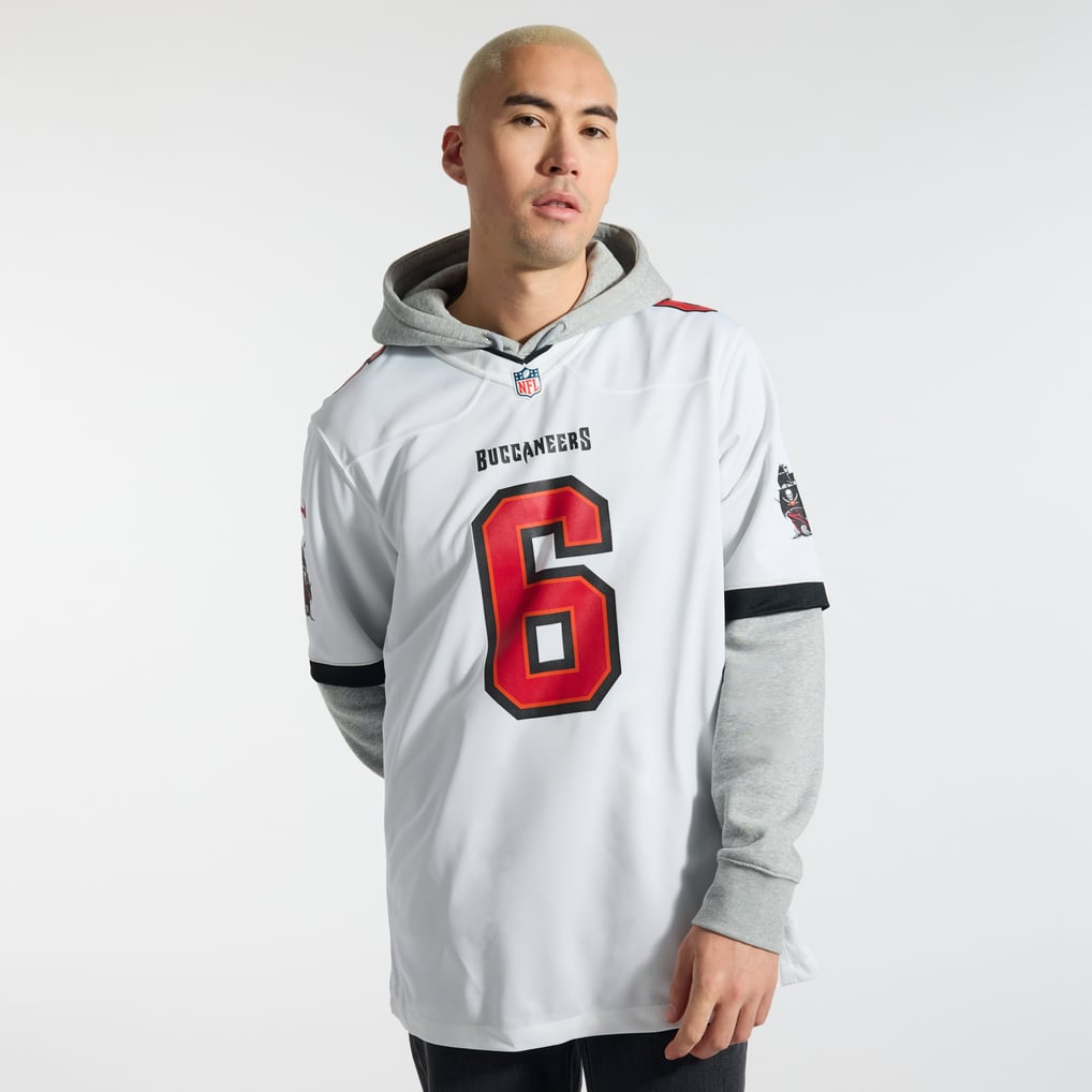 Men's Tampa Bay Buccaneers Baker Mayfield White Away Game Jersey