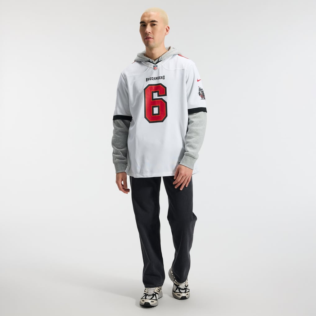 Men's Tampa Bay Buccaneers Baker Mayfield White Away Game Jersey