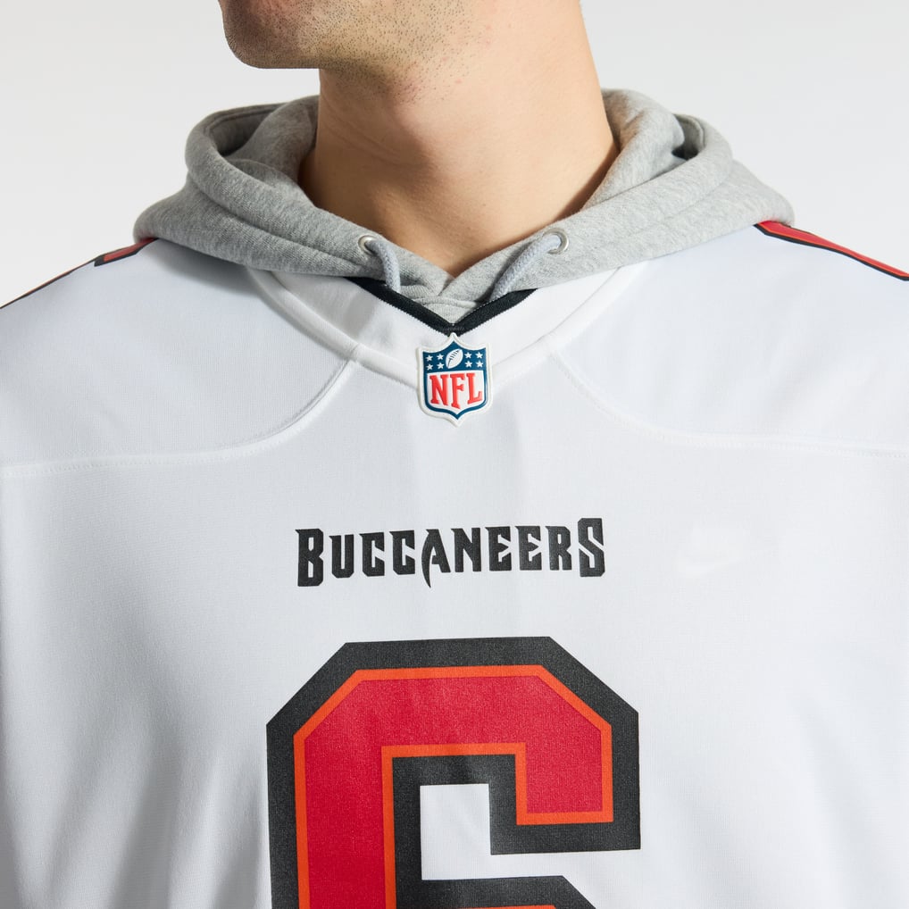 Men's Tampa Bay Buccaneers Baker Mayfield White Away Game Jersey