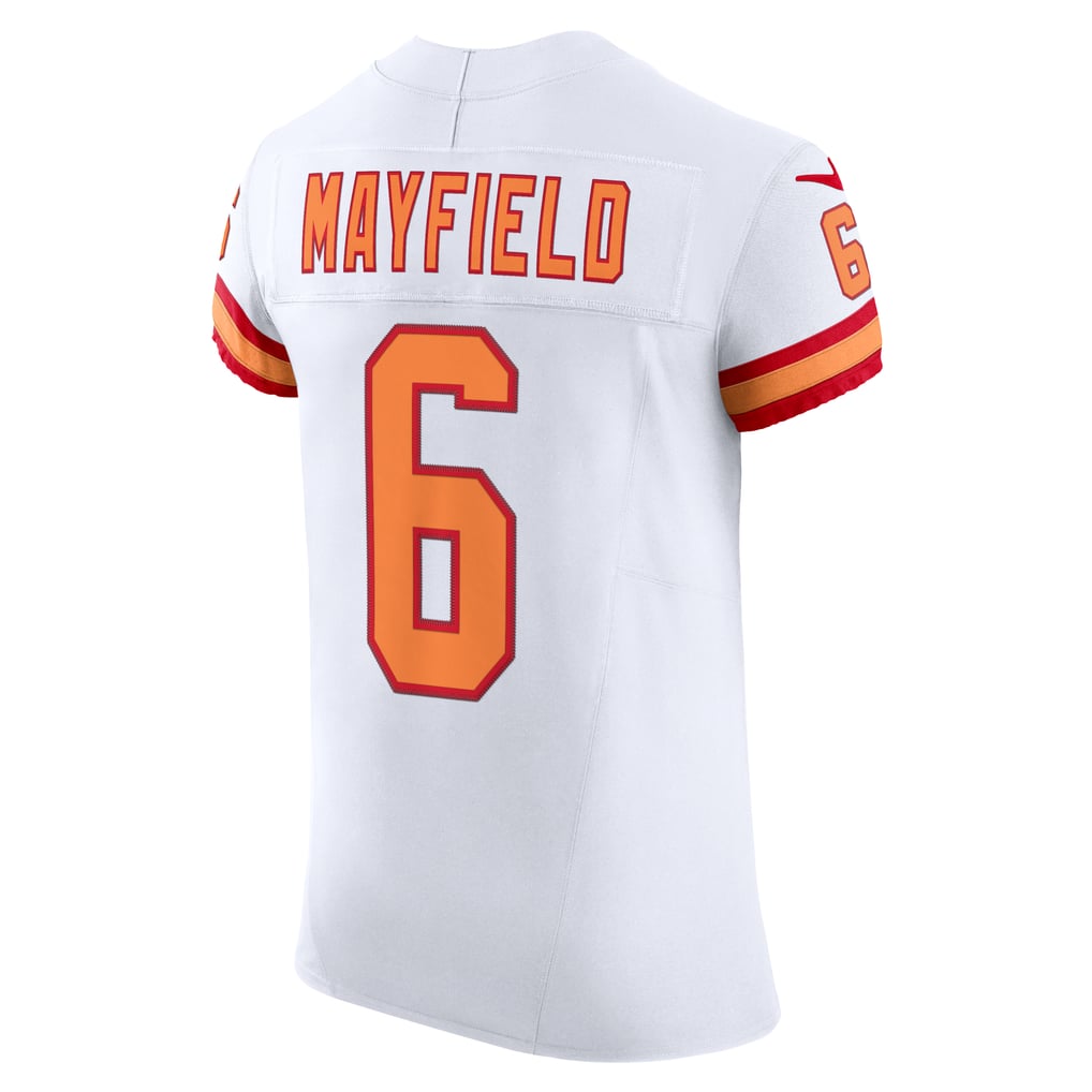 Men's Tampa Bay Buccaneers Baker Mayfield White The '76 Jersey Vapor F.U.S.E. Elite Jersey