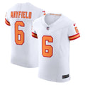 Men's Tampa Bay Buccaneers Baker Mayfield White The '76 Jersey Vapor F.U.S.E. Elite Jersey