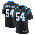 Men's Carolina Panthers Bam Martin Scott Black Team Game Jersey