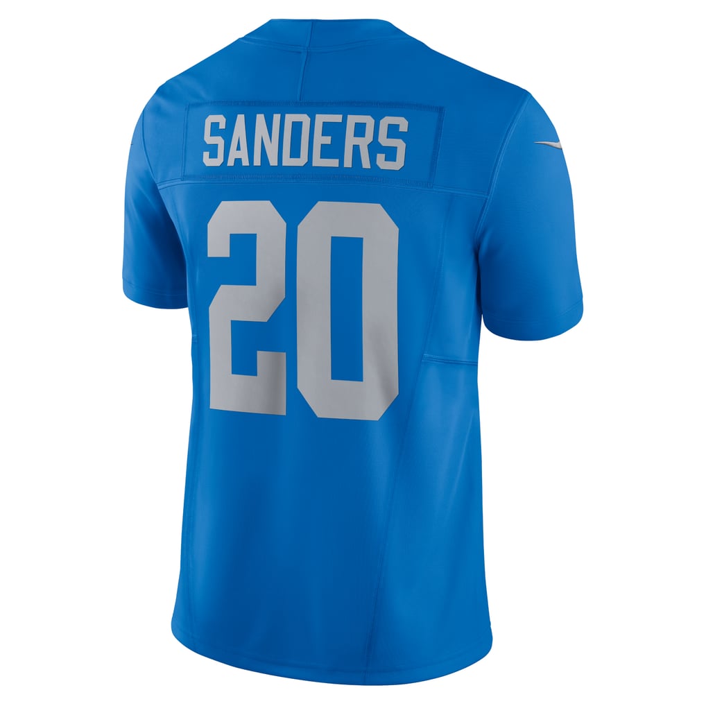 Men's Detroit Lions Barry Sanders Blue Vapor F.U.S.E. Alternate Limited Jersey