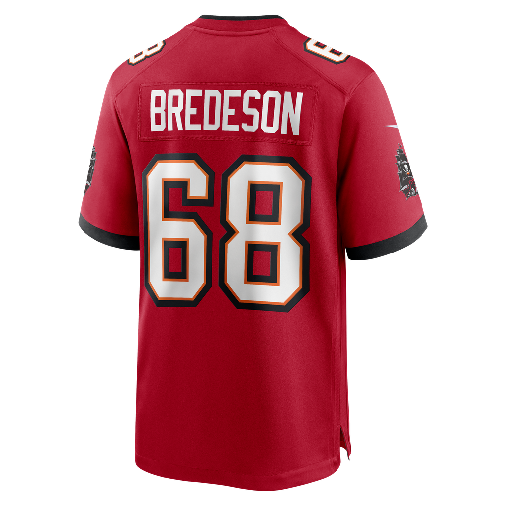 Men's Tampa Bay Buccaneers Ben Bredeson Red Game Jersey