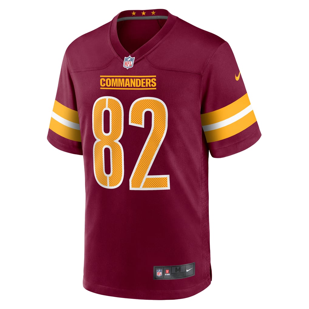 Men's Washington Commanders Ben Sinnott Burgundy Game Jersey